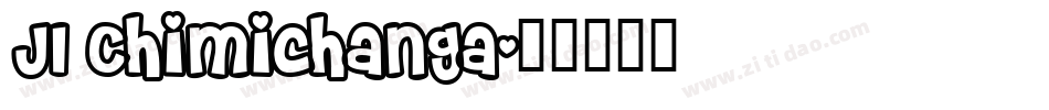 JI Chimichanga字体转换